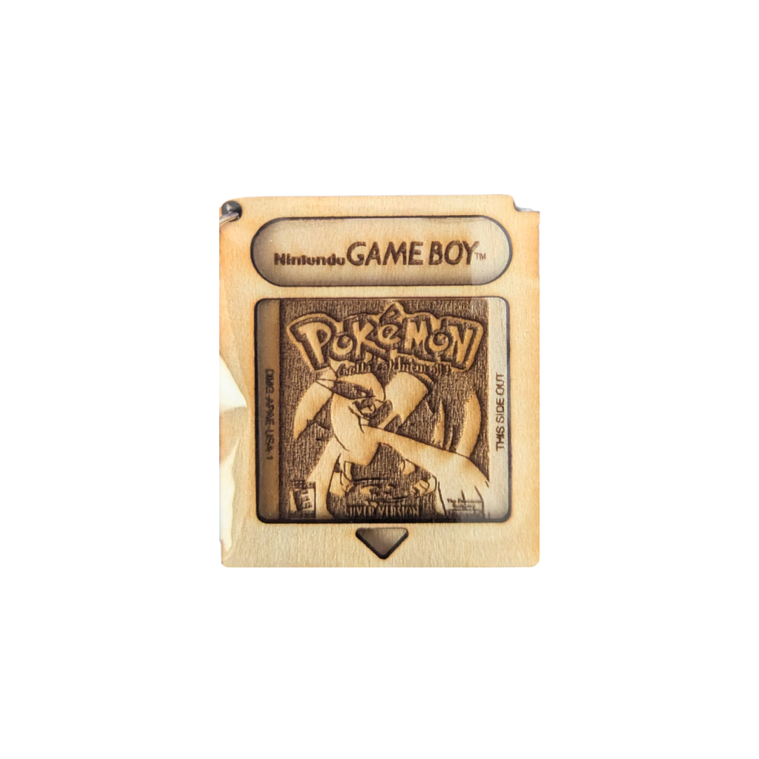 Portachiavi Cartuccia Pokémon Argento – Game Boy