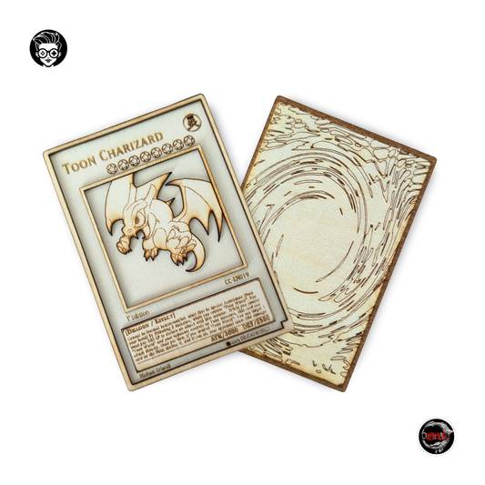 Toon Charizard – Carta Yu-Gi-Oh! Crossover in Legno – Collab OricasWorld 🔥🎴