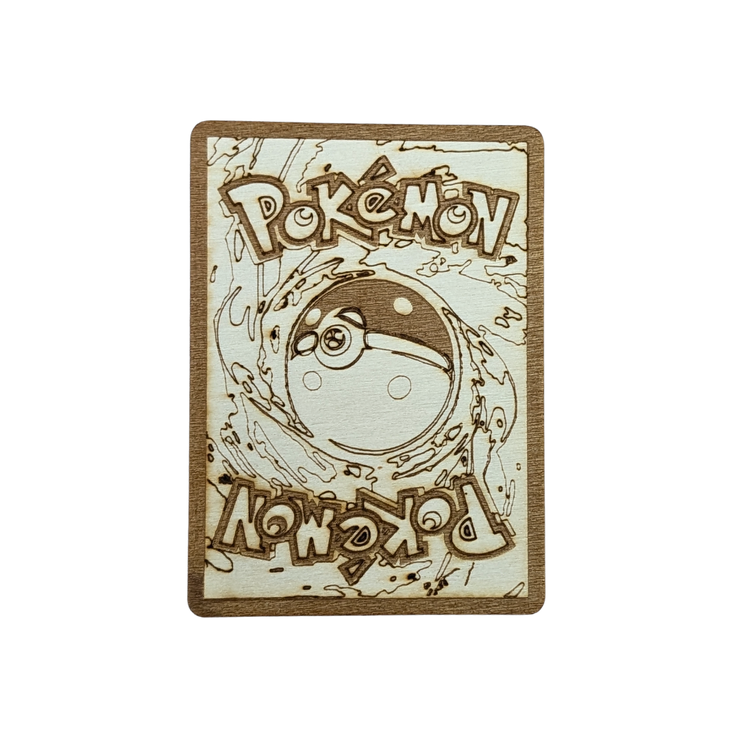 Jafarrooo e Charilard • Carta Pokémon • Multistrato • Incisione Laser 💪